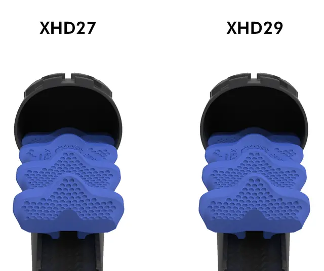 Tubolight Diamana XHD Dekkinnlegg 29/27 Blå, hard 2.5"-3.0", 290+305gr, Mullet 