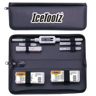 Ice Toolz Komplett Gjengeverktøy Sett 9 deler, m/etui