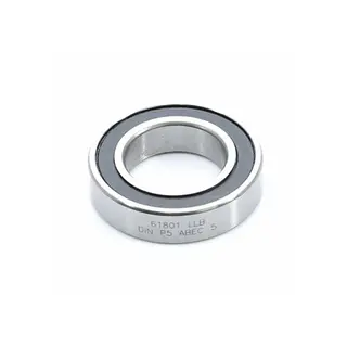 Enduro 61801 LLB C3 Maskinlager ABEC 5, 12x21x5