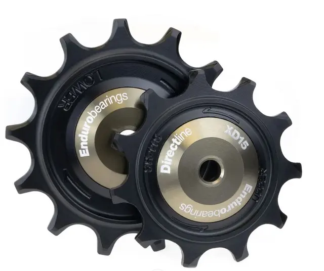 Enduro XD-15 Ceramic Trinsehjul Sort 11-13T, Shimano GRXm, 11/12-delt, 5mm 