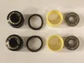 Race Face Aeffect R Rebuild Kit >2022 Aeffect R Pedaler, komplett.