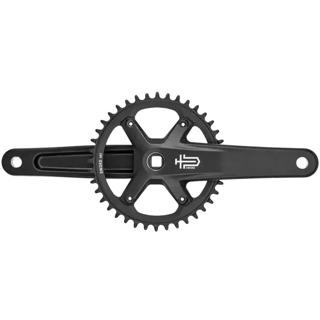 Microshift Sword Black Krankarmsett 40T, 170mm, firkant, 50mm CL 