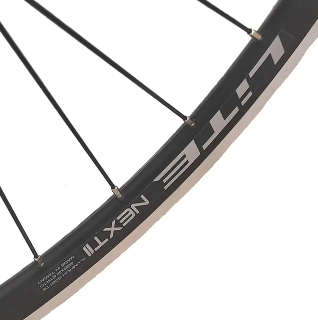 LITE V-brems/CL 28"/622 Forhjul Sort NEXT II felg, 5x100mm, Stikkakse 