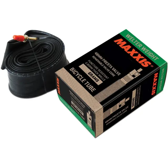 Maxxis Welter Weight Presta 26" Slange 26" x 1.5/2.5, 40/63-559, 162g,0.8mm,RVC 
