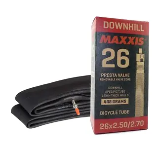 Maxxis DH Presta 26" Slange 26" x 2.50/2.70, 461gr, 1.5mm, RVC