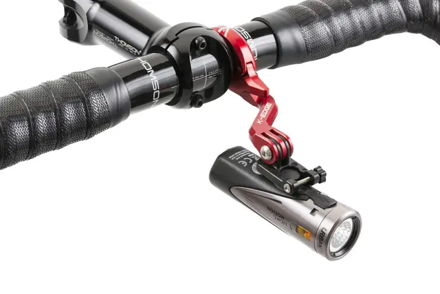 K-Edge Go Big Handlebar Mount Sort, Kamera/Lys, Styrefeste 