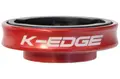 K-Edge Gravity Stem Cap Computerfeste Rød, 1 1/8 Headcap