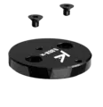 K-Edge Garmin EDGE 1050 Offset Spacer alu, 3mm høyde, ink. skruer