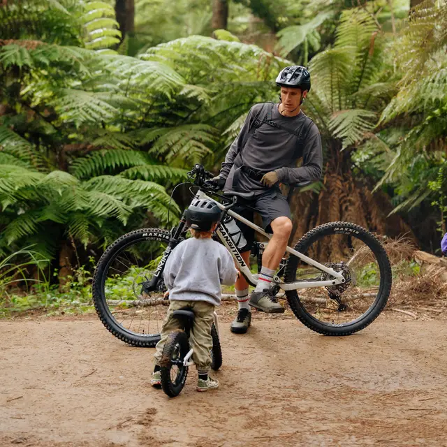Kids Ride Shotgun DirtHero Balansesykkel MTB, m/Magura skivebrems 