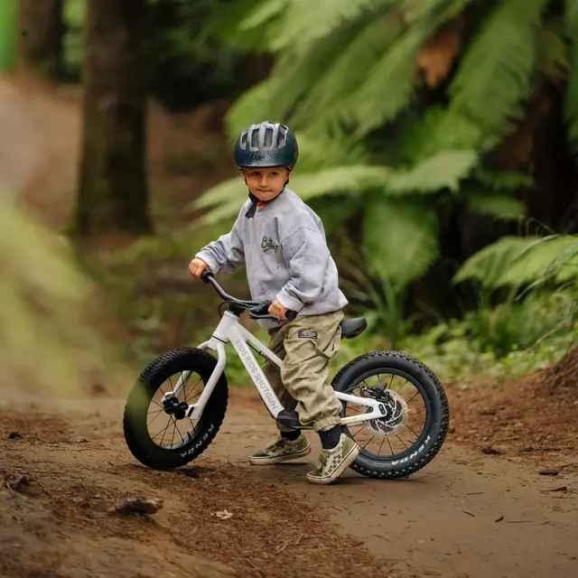 Kids Ride Shotgun DirtHero Balansesykkel MTB, m/Magura skivebrems 