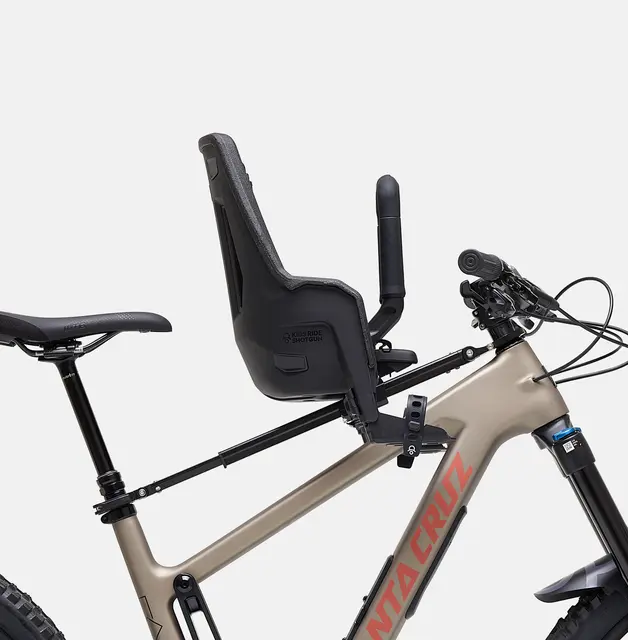 Kids Ride Shotgun Pro EVO Barnesete Front montert, fra 9 mnd., ink. styre 