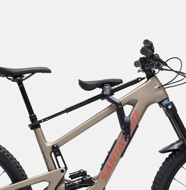 Kids Ride Shotgun Pro EVO Barnesete Front montert, fra 9 mnd., ink. styre 