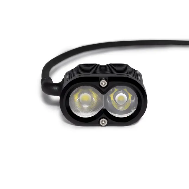 Gloworm X2 Frontlykt 2000 L, remote, OLED 10000mAh, 450g 