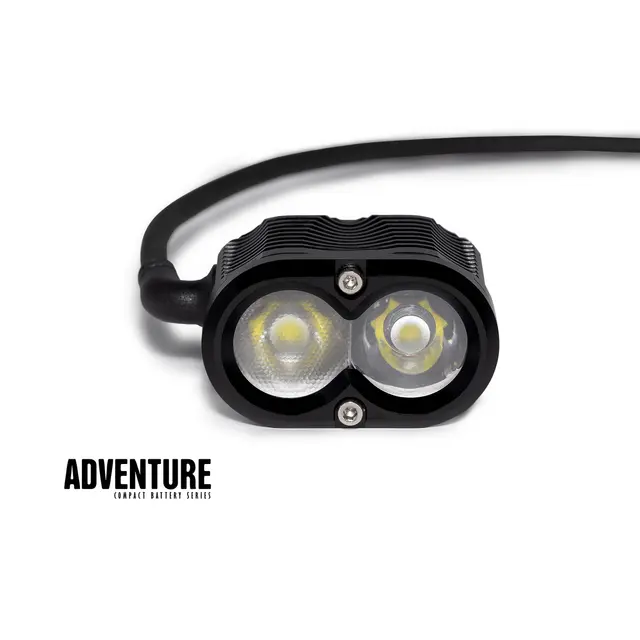 Gloworm X2 Adventure Frontlykt 2000 L, remote, OLED 5000mAh, 290g 