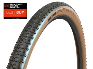 Maxxis Rambler 28"Gravel HYPR-X TR Dekk 45-622, EXO, E25, 500g, 120TPI, Tanwall