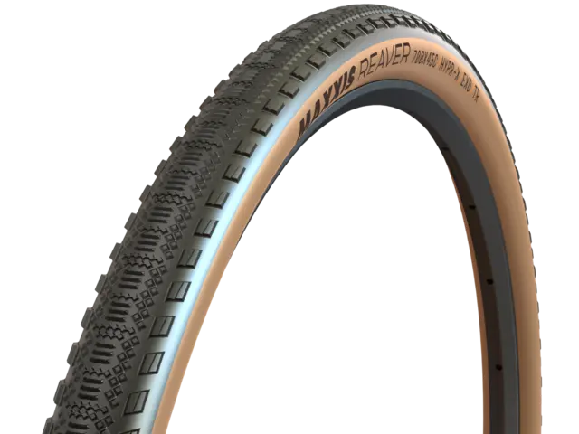 Maxxis Reaver 28"Gravel HYPR-X TR Dekk 40/50-622, EXO, E25, 120TPI, Tanwall 