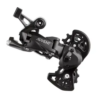 Microshift Advent SUPER SHORT Bakgir 9-delt, 384gr, m/Clutch, Advent komp.