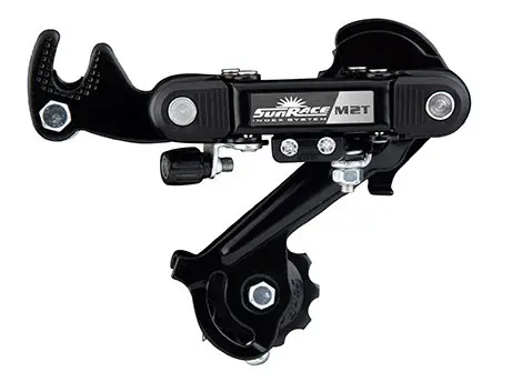 SunRace M2T Bakgir m/Brakett 6/7-delt, 290gr, Shimano kompatibel 