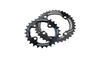 Race Face Turbine Krankdrev 28/38T Sort 64/104 BCD/4-arm, 9/12-delt, alu