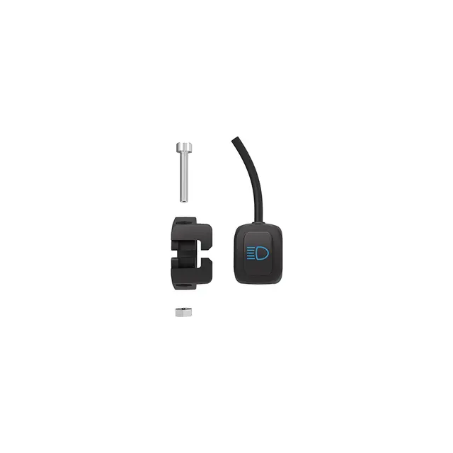 Litemove RX-E90 Frontlykt m/Refleks 400/200Lume, univ. gaffelfeste, m/bryter 