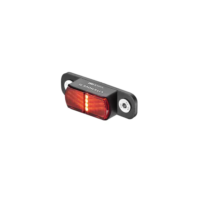 Litemove TS-RK Baklykt 50 0.6W, bagasjebrettfeste, c/c 50mm 