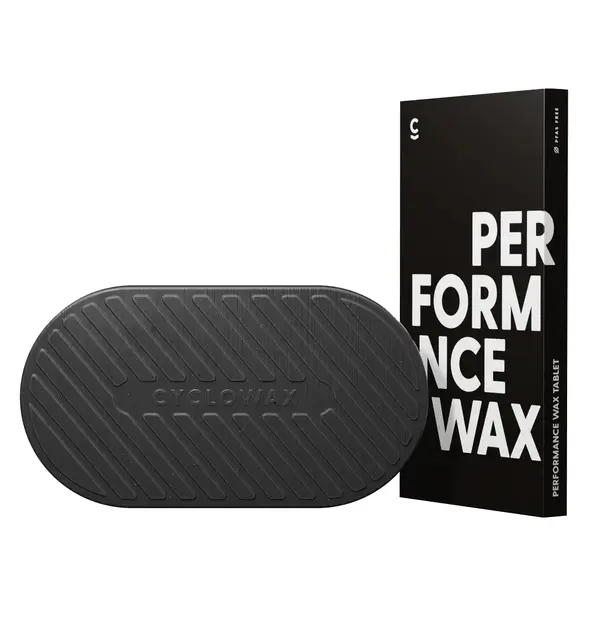 Cyclowax Performance Kjedevoks Plate 200gr, hot wax med lavere friksjon, sort 
